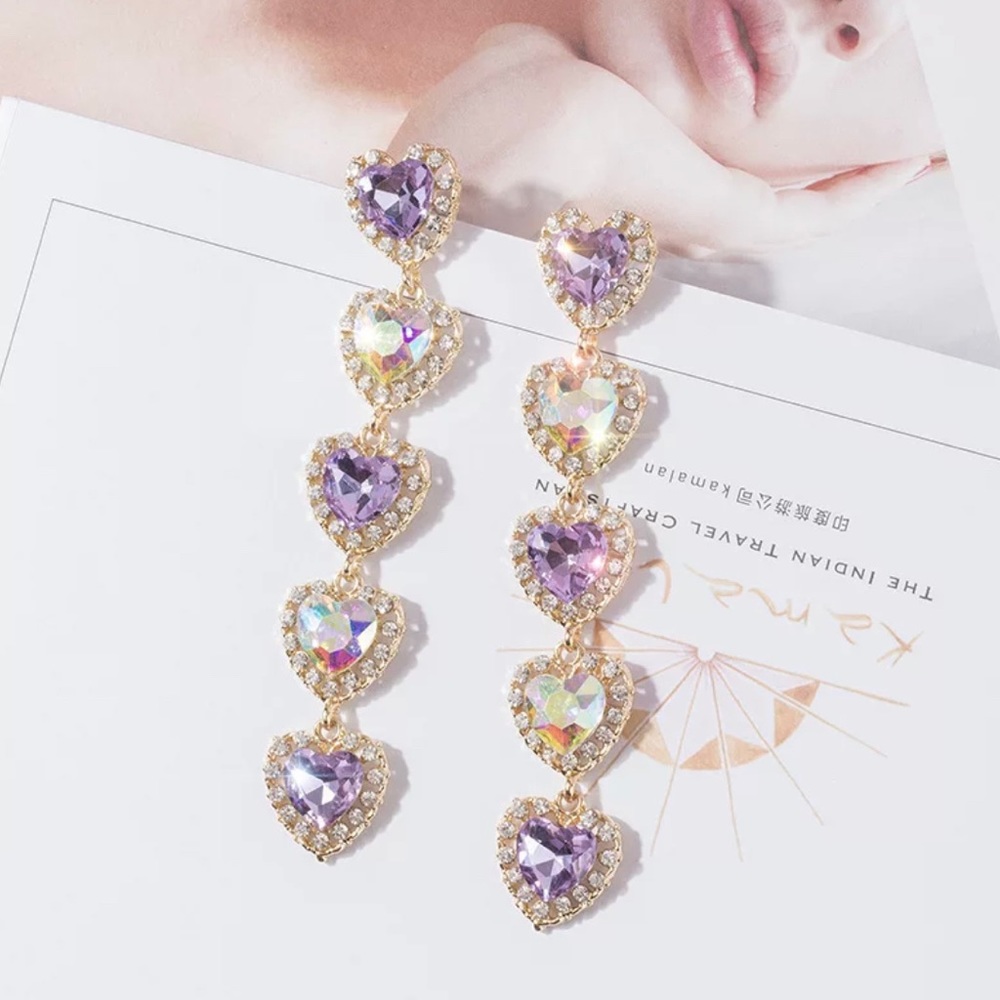 ✨SOLD OUT✨Lavender Crystal Drops✨ - Picture 1 of 8